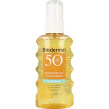 Foto van Biodermal Hydra plus transparante zonnespray SPF50