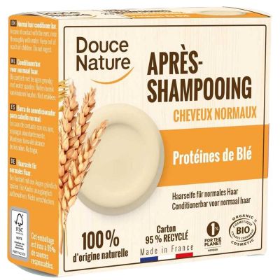 Foto van Douce Nature Conditioner bar gekleurd haar bio