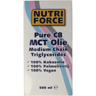 Foto van Nutriforce MCT 8 olie
