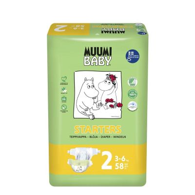 Muumi Baby Eco luiers Mini 3-6 kg mini 3-6 kg