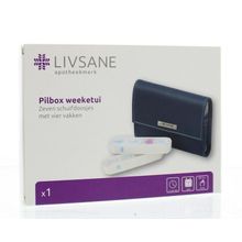 Livsane Pillbox weeketui Foto van Livsane Pillbox weeketui