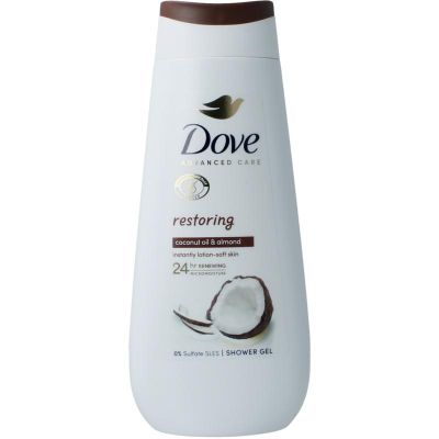 Dove Shower care by nature restoring 225 Milliliter - Bad/douche