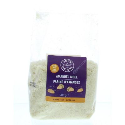 Your Organic Nat Amandelmeel Your Organic Nat Amandelmeel 200 gram - Overig reform/levensmiddelen