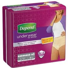 Foto van Depend Pants Voor Vrouw Maximum L