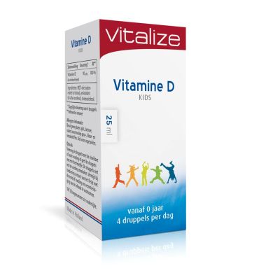 Vitalize Vitamine D kids 25ML - Vitamine multi
