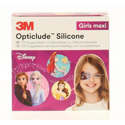 Foto van Opticlude Oogpleister siliconen maxi girl