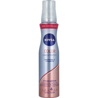 Nivea Styling mousse color care & protect