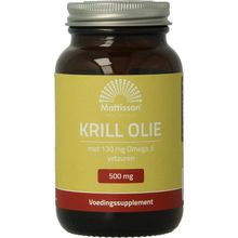 Foto van Mattisson Krill olie 500 mg