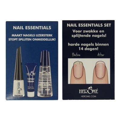 Herome Essentials set voor zwakken en splijtende nagels