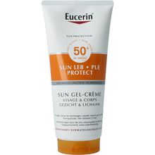 Foto van Eucerin Sun PLE protect gel creme gezicht en lichaam SPF 5