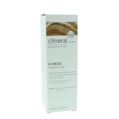 Foto van Ahava Clineral D-medic foot gel scrub