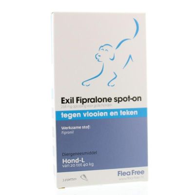Exil Fipralone spot on hond large