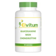 Foto van Elvitaal Glucosamine MSM chondroitine
