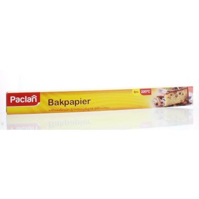 Paclan Bakpapier 8 m x 38 cm 1 stuk - Overig huishoudelijk