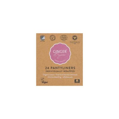 Ginger Organic Inlegkruisje individueel verpakt Ginger Organic Inlegkruisje individueel verpakt 24 stuks - Inlegkruisjes