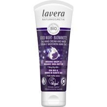 Foto van Lavera Good night 2-in-1 handcreme & masker bio EN-IT
