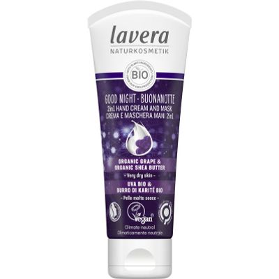 Lavera Good night 2-in-1 handcreme & masker bio EN-IT