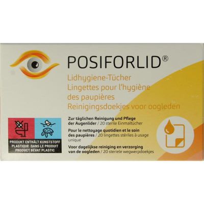 Posiforlid reing doek oogleden