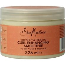 Foto van Shea Moisture Curl enhancing smoohtie coconut & hibiscus