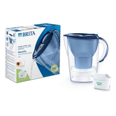 Brita Waterfilterkan Marella cool blue 1 stuk - Overig huishoudelijk