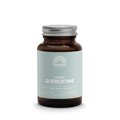 Mattisson Quercitine 250 mg met zink en vitamine C 60 vegicaps - Overige vitaminen/mineralen