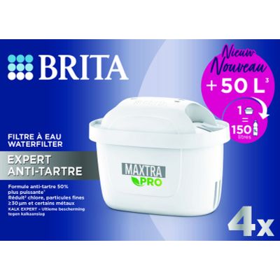 Brita Waterfilterpatroon maxtra pro kalk expert 4 pack 4 stuks - Overig huishoudelijk