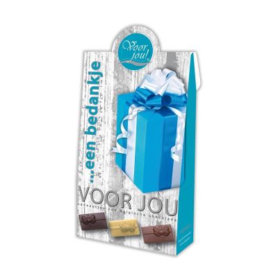 Cadeau doos dank je wel 100 gram - Snoep en chocola