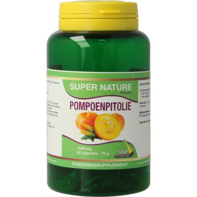 SNP Pompoenpitolie 1000 mg 60 capsules - Fytotherapie