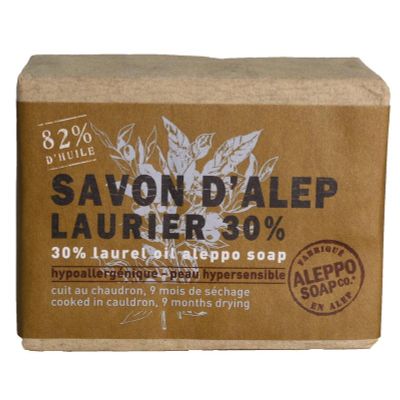 Aleppo Soap Co Aleppo zeep 30% laurier 200 gram - Zeep