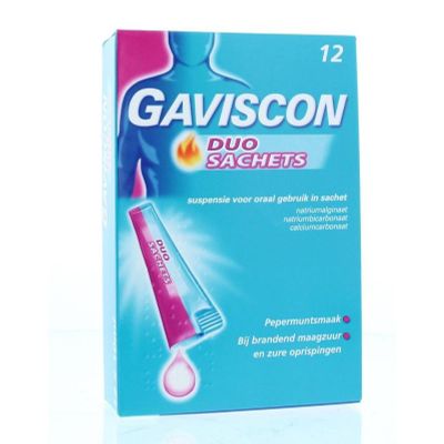 Gaviscon Duo sachets 12 stuks - Maagzuur en oprispingen