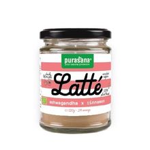 Foto van Purasana Latte ashwagandha kaneel/cannelle vegan bio