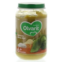 Foto van Olvarit Spinazie witvis rijst 6M10