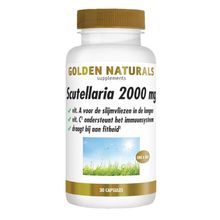 Foto van Golden Naturals Scutellaria 2000 mg