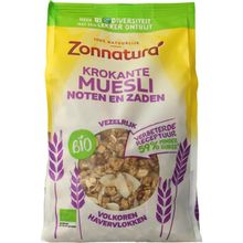 Foto van Zonnatura Krokante muesli noten en zaden bio