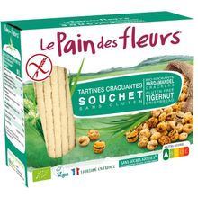 Foto van Pain Des Fleurs Souchet crackers met aardamandel