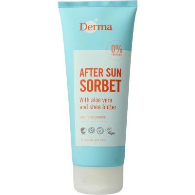 Derma Aftersun sorbet 200 Milliliter - In de zon