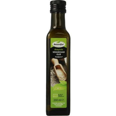 Bountiful Sesamzaadolie bio Bountiful Sesamzaadolie bio 250 Milliliter - Overig reform/levensmiddelen