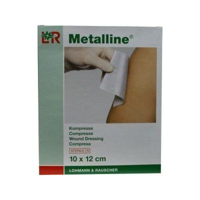 Lohmann & Rauscher Metalline 10 x 12 cm 23084 10 stuks - Overige wondverzorging