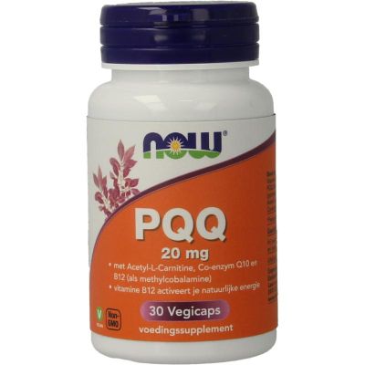 NOW PQQ Energy 20 mg