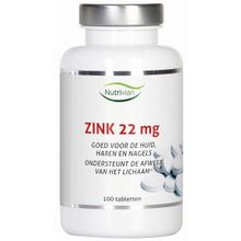 Foto van Nutrivian Zink methionine 22 mg