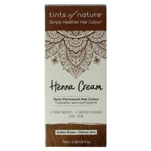 Foto van Tints Of Nature Henna cream golden brown semi permanent