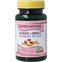 Foto van SNP Zalmolie & vit. K2 mena Q7 & vit. D3 & vit. E