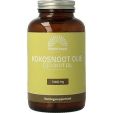 Foto van Mattisson Absolute kokosnoot olie 1000 mg