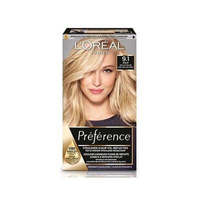 Loreal Preference 9.1 viking zeer licht asblond