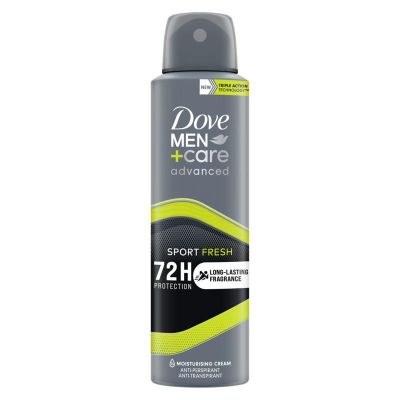 Dove Deodorant men+ care spray fresh