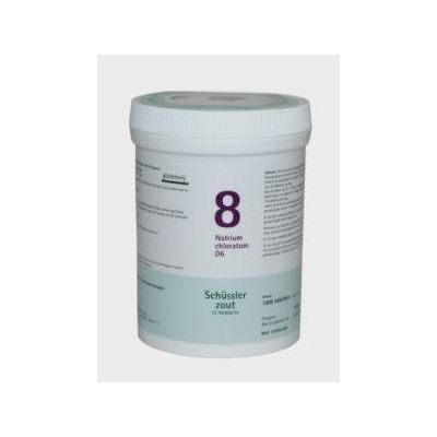 Pfluger Natrium chloratum 8 D6 Schussler 1000 tabletten - Homeopathische geneesmiddelen