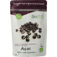 Foto van Biotona Acai raw powder bio
