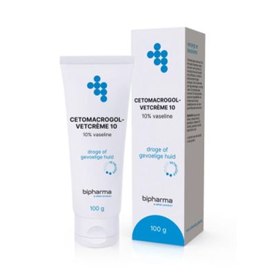 Foto van Bipharma Cetomacrogol vetcreme 10