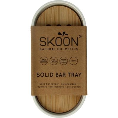 Foto van Skoon Solid bar houder wit L