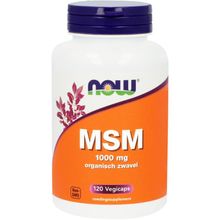 Foto van NOW MSM 1000 mg